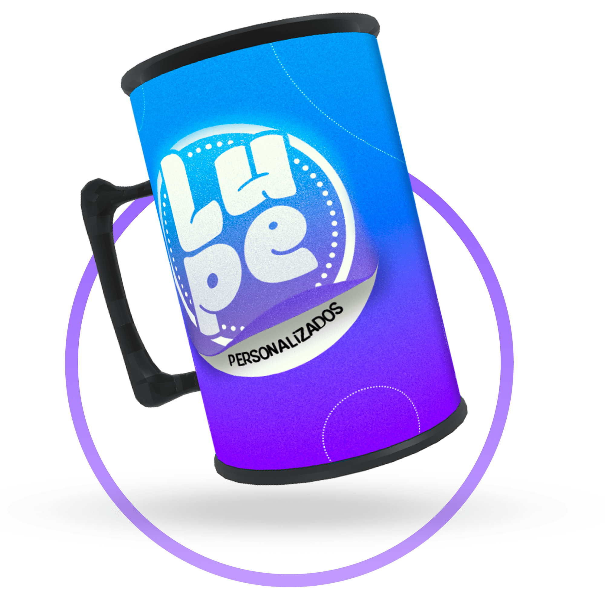 Caneca Acrílico